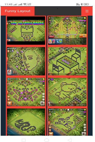 Maps of Clash of Clans 2020 - Image screenshot of android app