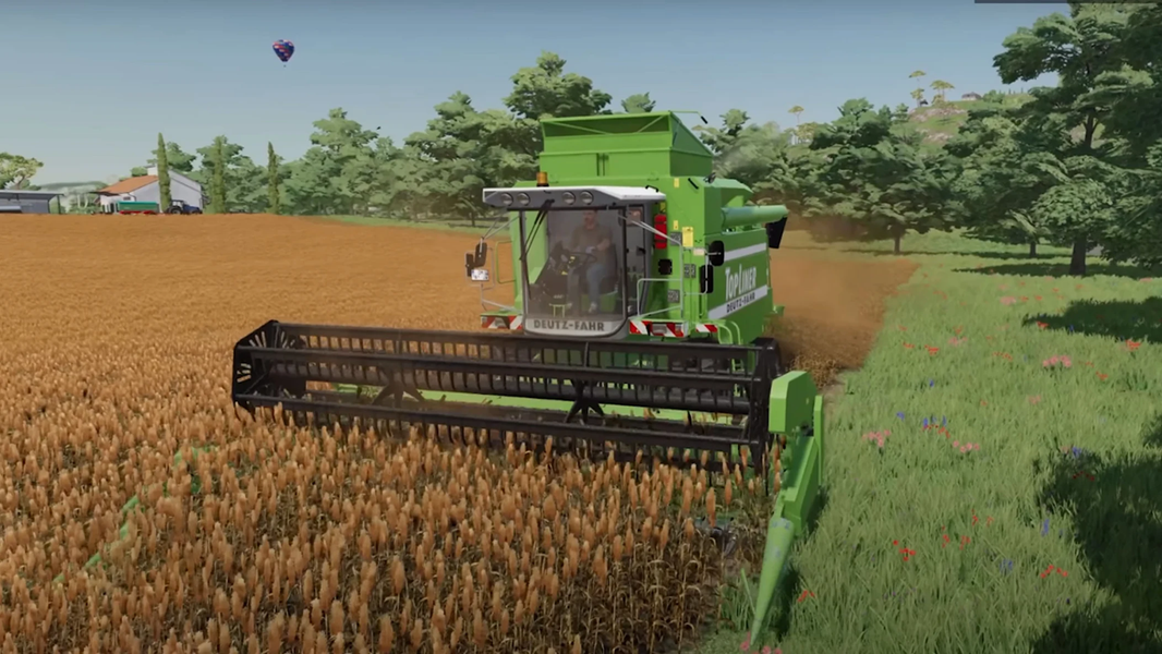 US Farming 3D Tractor 2023 - عکس بازی موبایلی اندروید