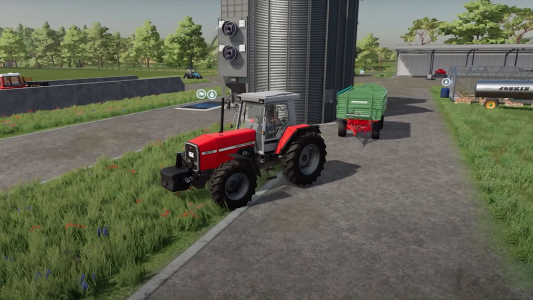 US Farming 3D Tractor 2023 - عکس بازی موبایلی اندروید