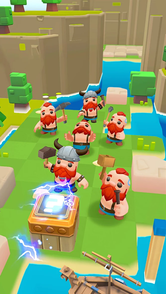 Viking Idle Tycoon - Gameplay image of android game