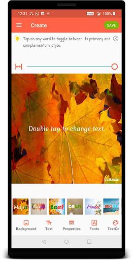 Quotes Creator - Quote Writer - Image screenshot of android app