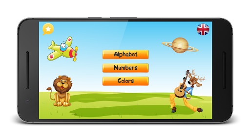 Alphabet Numbers Colors - Gameplay image of android game