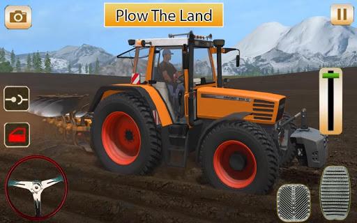 Tractor Farming Simulator:Village Games - Gameplay image of android game