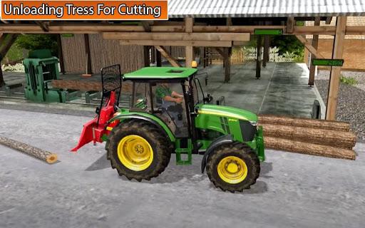 Drive Tractor trolley Offroad :Cargo simulator - عکس بازی موبایلی اندروید