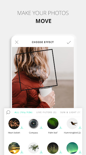 VIMAGE - Cinemagraph, Live photos, Moving pictures - عکس برنامه موبایلی اندروید