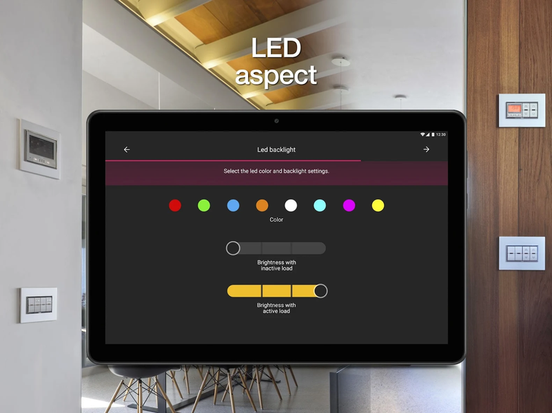 Vimar VIEW Wireless - Image screenshot of android app