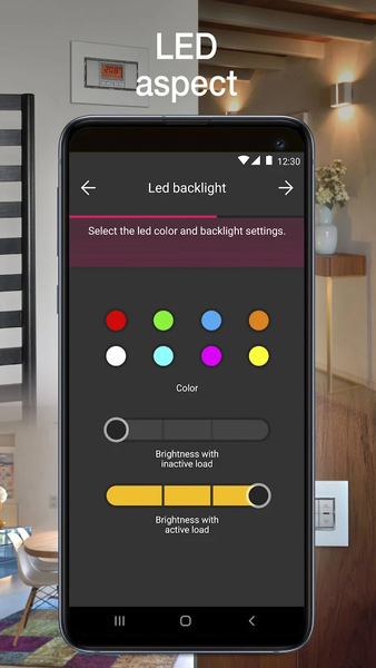 Vimar VIEW Wireless - Image screenshot of android app
