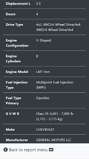 VIN Decoder Free - Image screenshot of android app