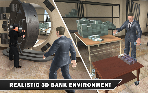 Bank Manager Cash Register: 3D Cashier Simulator - Gameplay image of android game