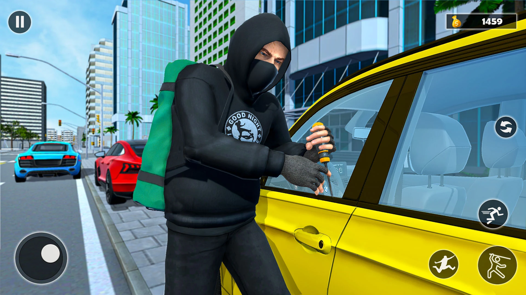Crime City Robbery Thief Games - Gameplay image of android game