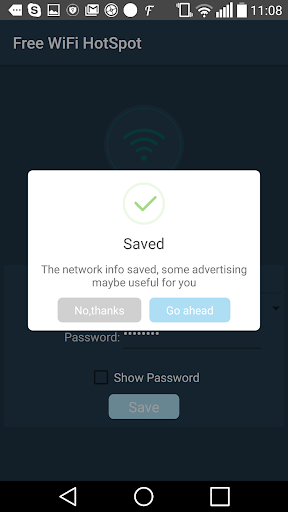 Free Wifi Hotspot - Wifi - عکس برنامه موبایلی اندروید