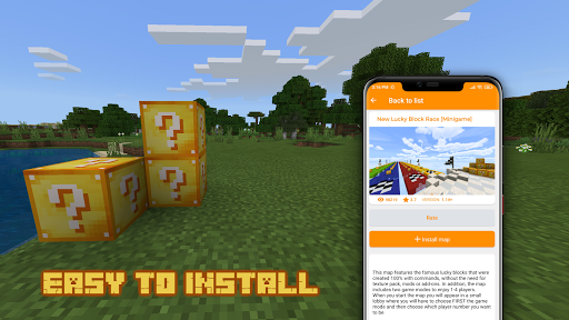 Mods Lucky Block for MCPE - Image screenshot of android app