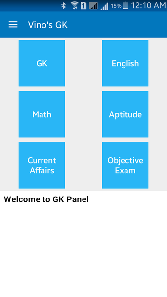General Knowledge App 59369 Qs - Image screenshot of android app