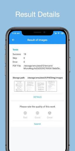 PDF to Image Converter - Image screenshot of android app