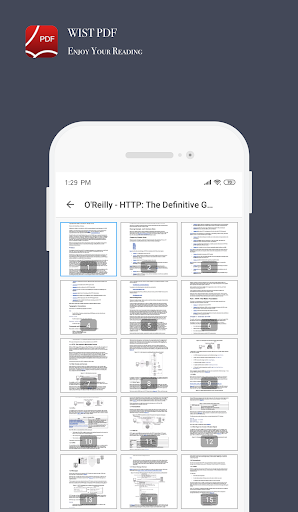 Wist PDF — PDF Reader for Android Phone - عکس برنامه موبایلی اندروید