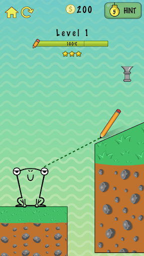 Happy Frog - Brain Test - Gameplay image of android game