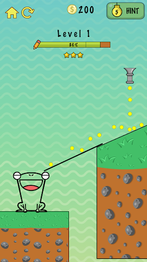 Happy Frog - Brain Test - Gameplay image of android game