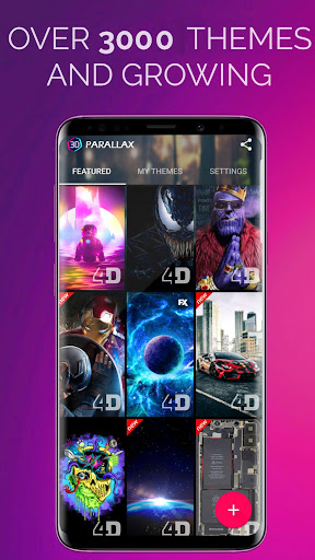 3D Parallax Live Wallpaper HD Animated Background APK cho Android - Tải về