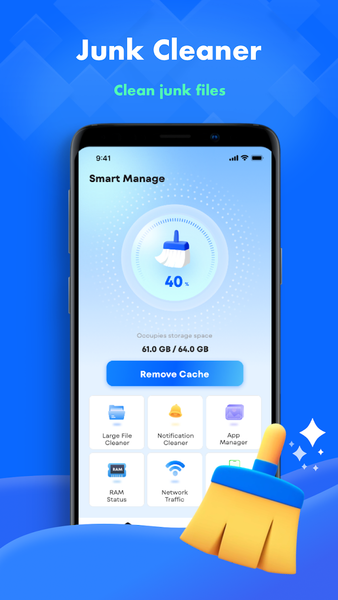 Smart Cleaner：Phone Clean Tool - عکس برنامه موبایلی اندروید