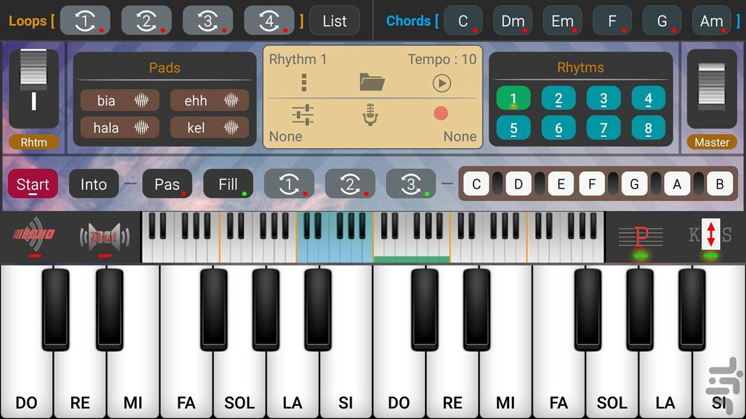 Violincellus Organ - Image screenshot of android app