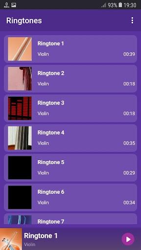 Violin - Ringtones & Wallpapers - Image screenshot of android app