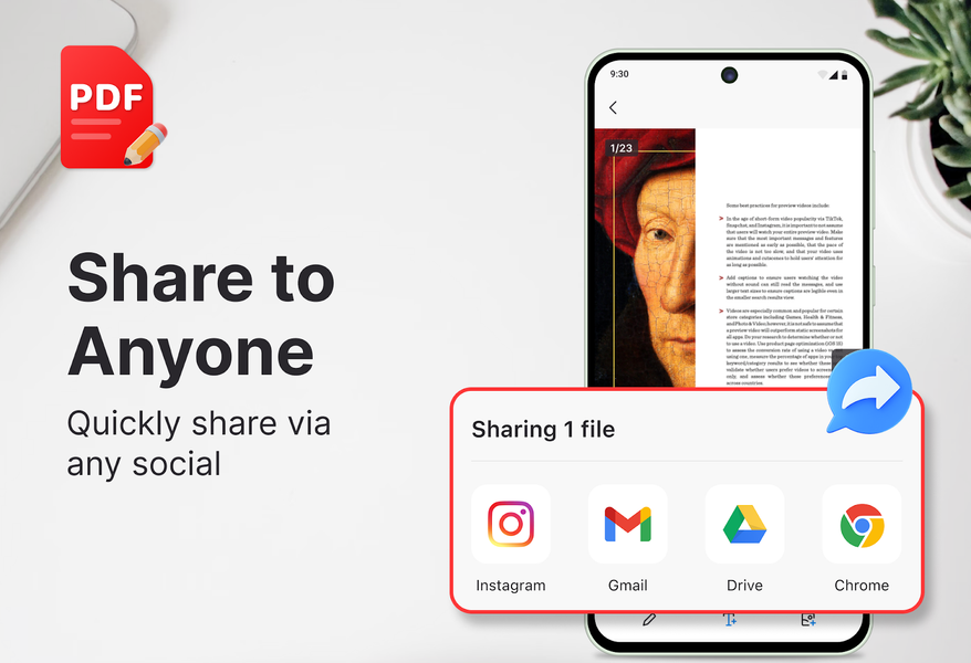 PDF Reader & PDF Viewer - عکس برنامه موبایلی اندروید