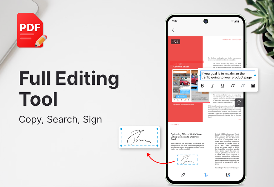 PDF Reader & PDF Viewer - عکس برنامه موبایلی اندروید
