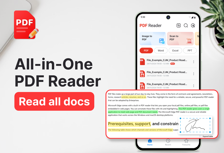 PDF Reader & PDF Viewer - Image screenshot of android app
