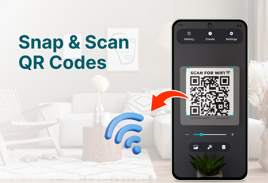 QR Code & Barcode Scanner - عکس برنامه موبایلی اندروید