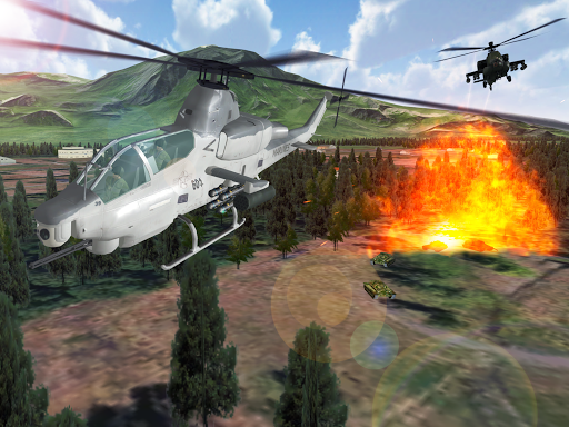 Cobra Helicopter Flight Simulator AH-1 Viper Pilot - عکس بازی موبایلی اندروید