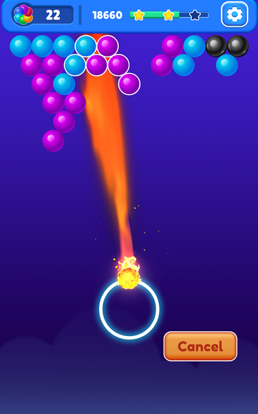 Bubble Rainbow: Pop & Explode - Gameplay image of android game