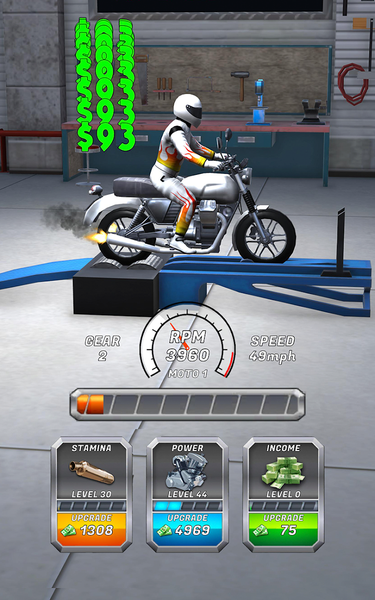Drag Race: Motorcycles Tuning - Gameplay image of android game