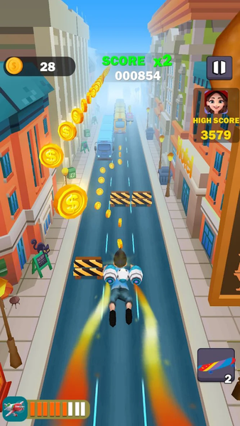 Subway Runner : Endless Run - Gameplay image of android game