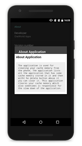 Cache Cleaner Pro - Image screenshot of android app