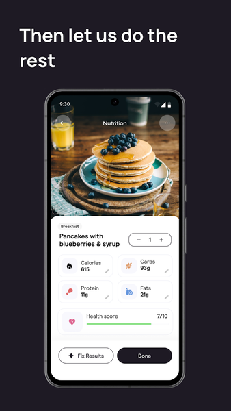 Cal AI - Food Calorie Tracker - Image screenshot of android app