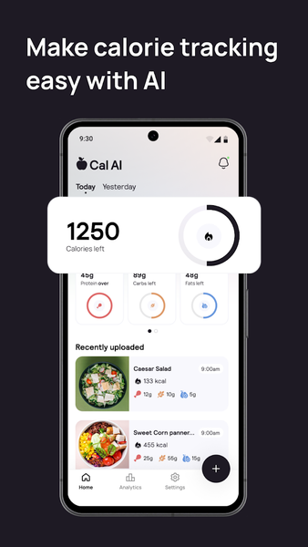 Cal AI - Food Calorie Tracker - Image screenshot of android app