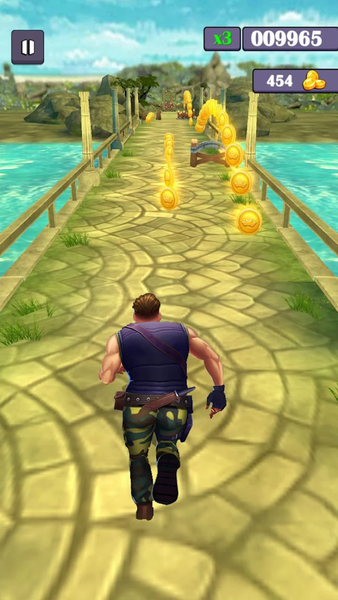 Temple Runner - Lost Jungle - Gameplay image of android game