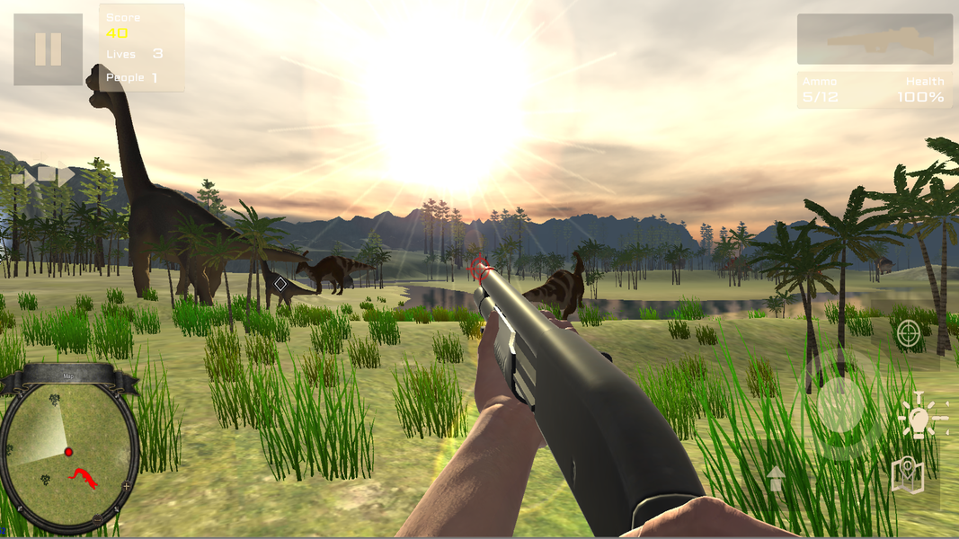 Dinosaur Hunting Jurassic - عکس بازی موبایلی اندروید