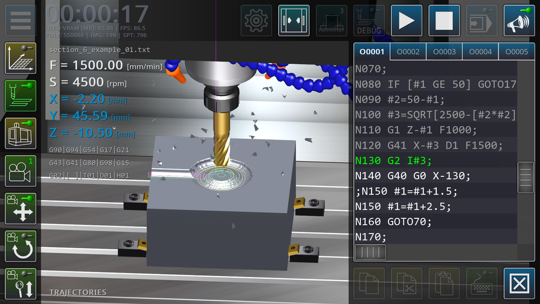 CNC Milling Simulator - عکس برنامه موبایلی اندروید