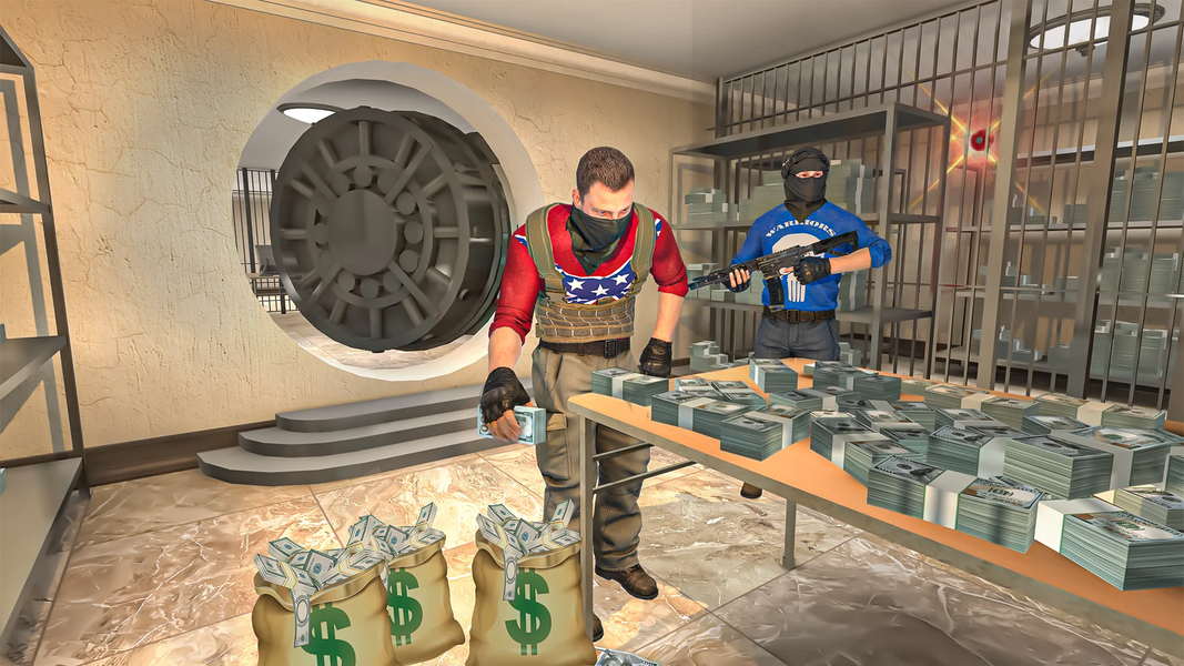 US Ultimate Bank Heist Robbery - عکس بازی موبایلی اندروید