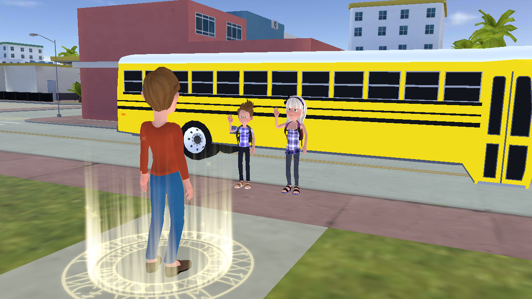Virtual Dad Super Granny House - Gameplay image of android game