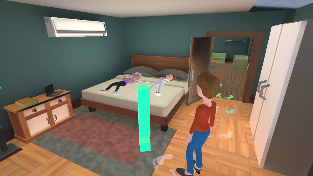 Virtual Dad Super Granny House - Gameplay image of android game