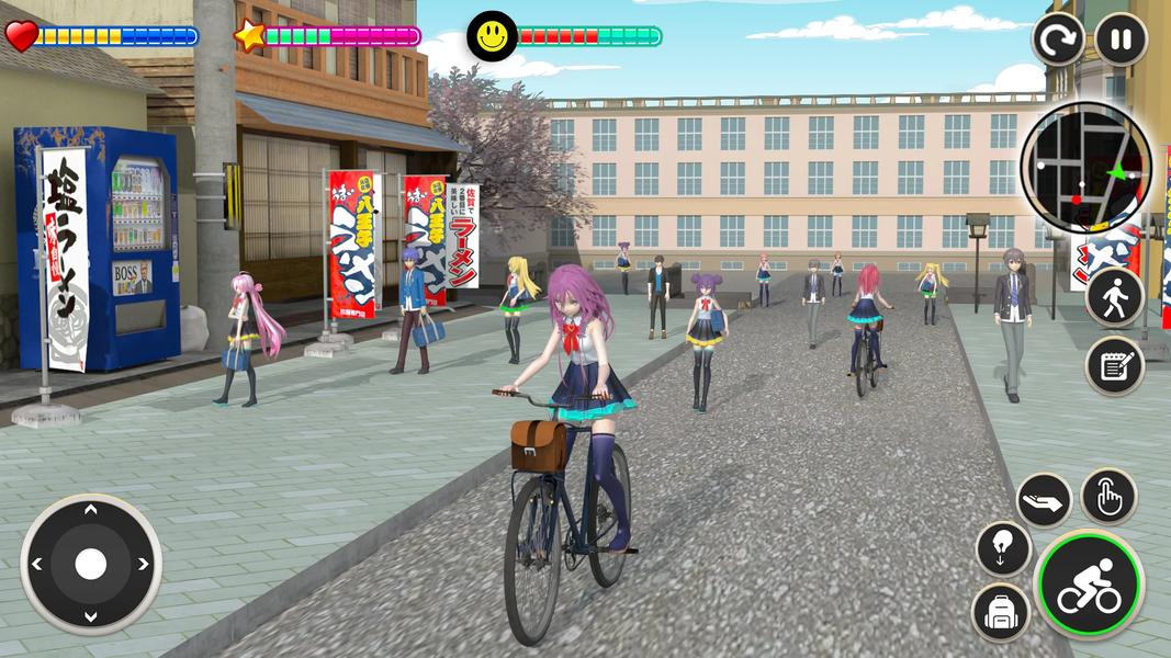 High School Girl Life Sim 3D - Image screenshot of android app