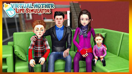 Busy Virtual Mother Family Sim - عکس بازی موبایلی اندروید