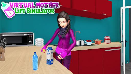 Busy Virtual Mother Family Sim - عکس بازی موبایلی اندروید