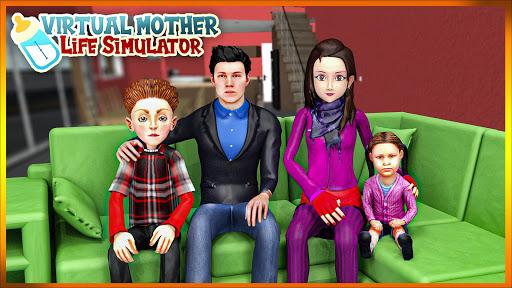 Busy Virtual Mother Family Sim - عکس بازی موبایلی اندروید