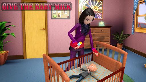 Busy Virtual Mother Family Sim - Gameplay image of android game