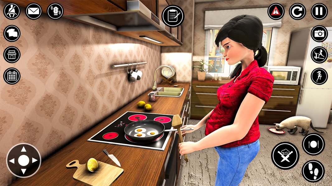 Single Mom life Pregnant Games - عکس بازی موبایلی اندروید