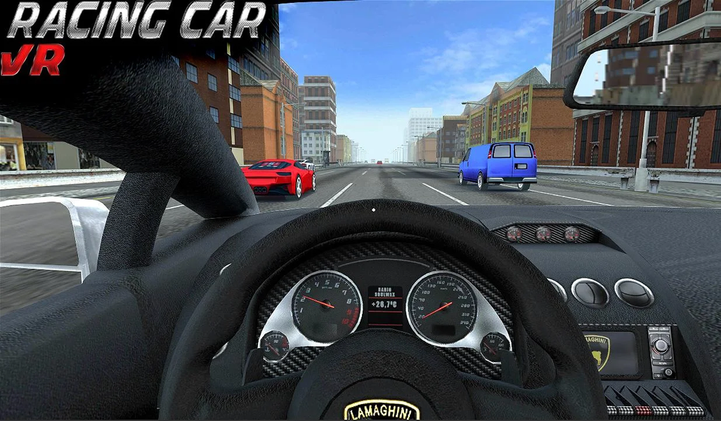 Racing Car VR - Gameplay image of android game