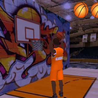 Basket Ball 3D - Gameplay image of android game